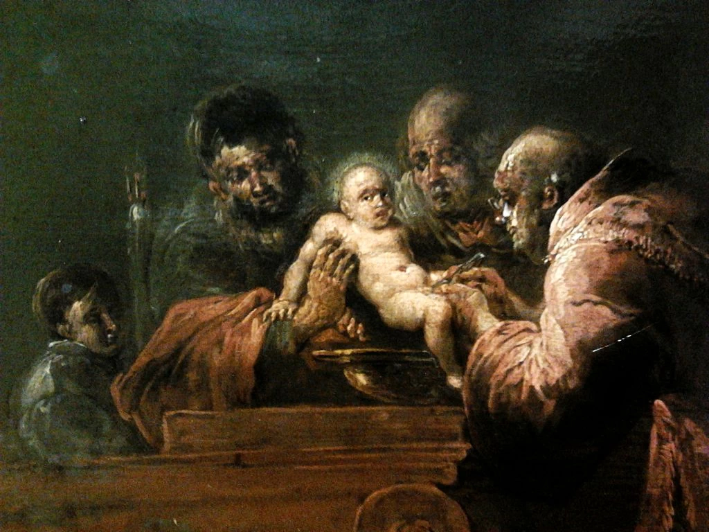 Leonard Bramer - La circoncisione di Gesù, dettaglio